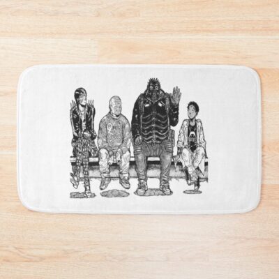 Dorohedoro Benched Bath Mat