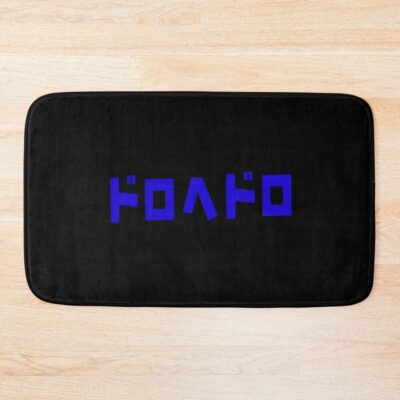 Dorohedoro Title Blue Bath Mat