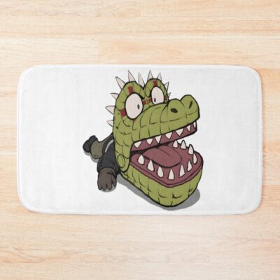 Hungry Hungry Kaiman Bath Mat