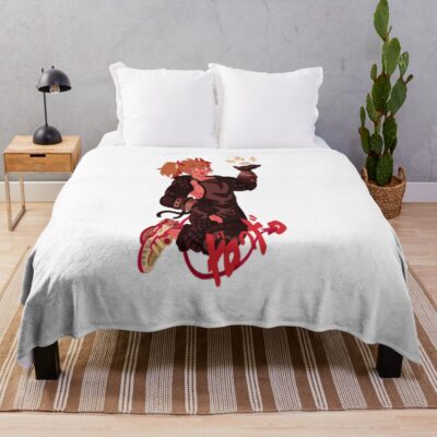 Cool Shoes Devil Girl Classic Throw Blanket