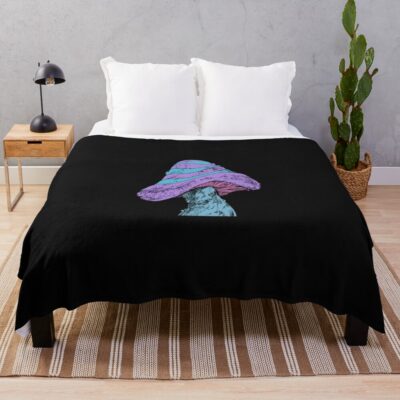 Dorohedoro Mushroom Throw Blanket