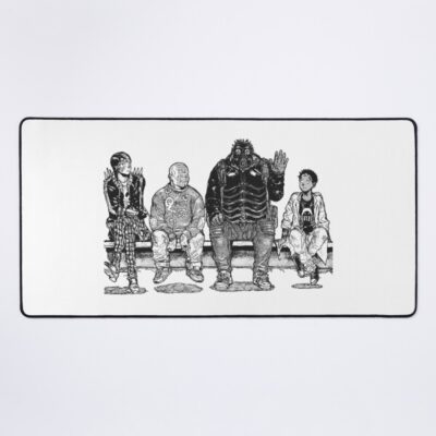 Dorohedoro Benched Mouse Pad