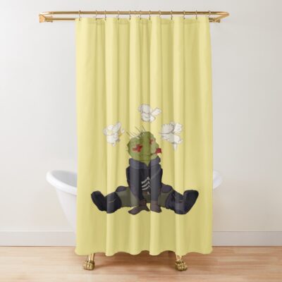 Gyoza Gator Shower Curtain