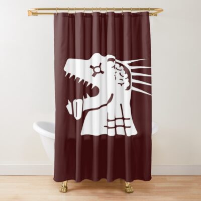 Dorohedoro Kaiman Caiman Hungry For Gyoza Anime Manga Shower Curtain