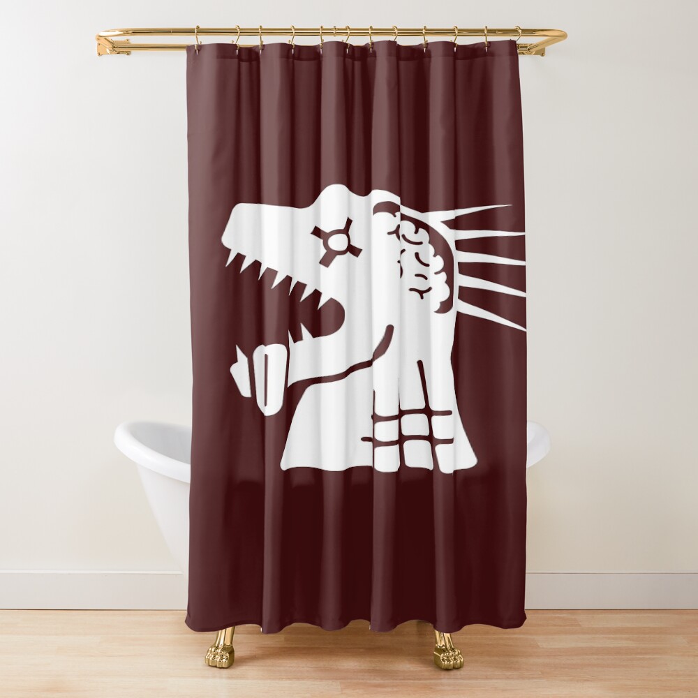 Dorohedoro Kaiman Caiman Hungry For Gyoza Anime Manga Shower Curtain