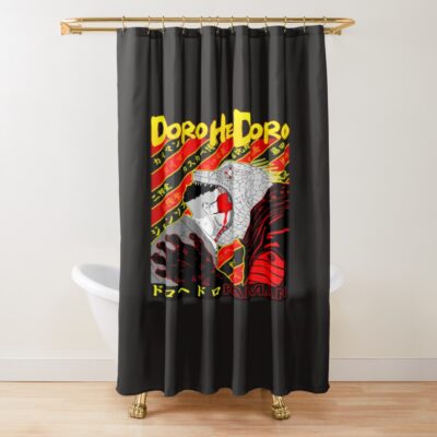 Kaiman Dorohedoro Boku No Dragon Ball Academia Shower Curtain
