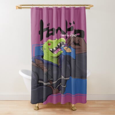 Dorohedoro Kaiman Shower Curtain
