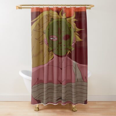 Nikaido First Mask Shower Curtain