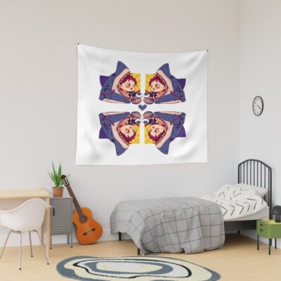 Ebisu In Da Shark Heart Tapestry