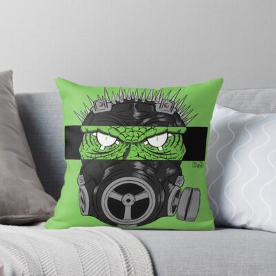 Dorohedoro Caiman Ver 1 Throw Pillow