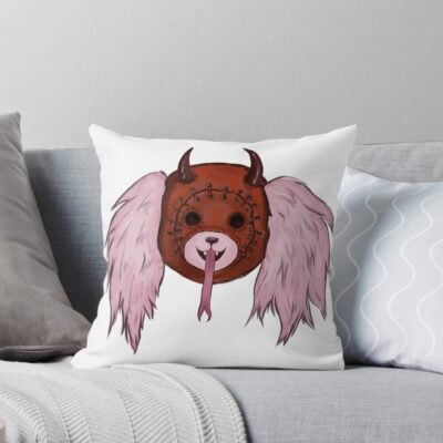 Kikurage Face Throw Pillow