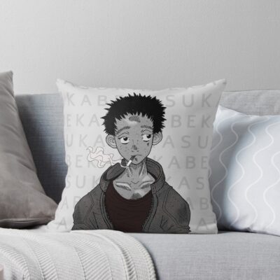 Dorohedoro Kasukabe Throw Pillow