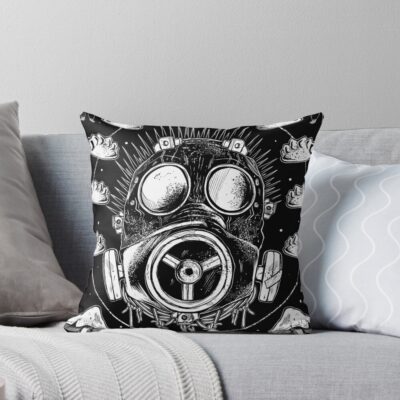 Anime Alligator Throw Pillow