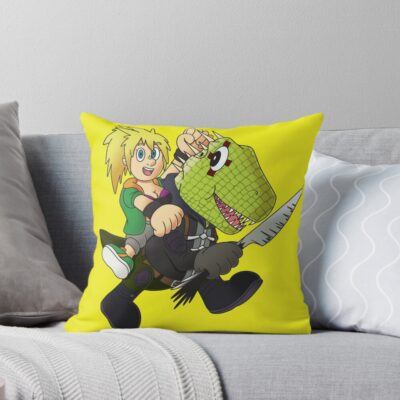 Super Drhdr World Throw Pillow